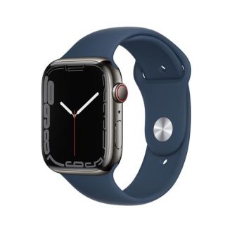   Apple Watch Series 7 45mm GPS + Cellular Stainless Steel Case