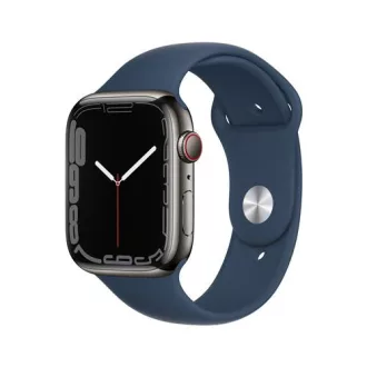   Apple Watch Series 7 45mm GPS + Cellular Stainless Steel Case - különbözet szerinti szabályozás – használt cikkek