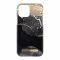 iDeal Of Sweden iPhone 13 - Fashion Case Black Thunder Marble
